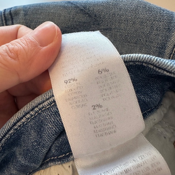 Mother The Looker Ankle Step Fray in Where There's Smoke | Size 31 - Picture 14 of 16